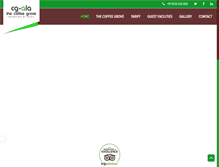 Tablet Screenshot of coffeegrovewayanad.com